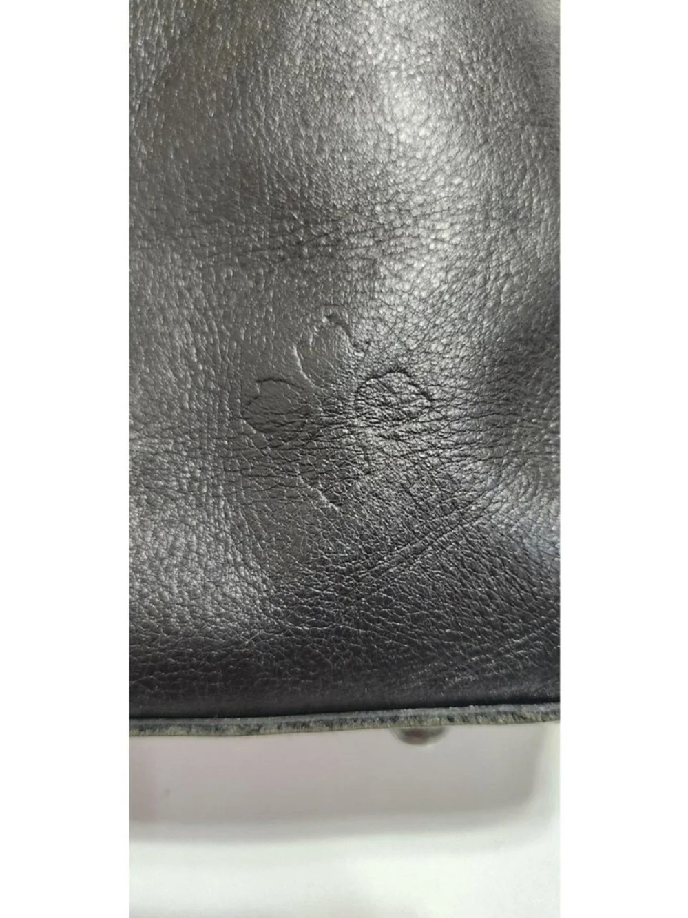 Patricia Nash Classic Black Leather Tote